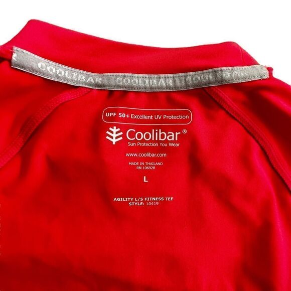 Coolibar ~ long sleeved rash guard ~ size Large - Picture 7 of 10